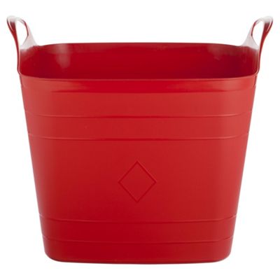 Buy 40L Plastic Flexi Tub with Handles - Red from our Flexi Tubs range ...