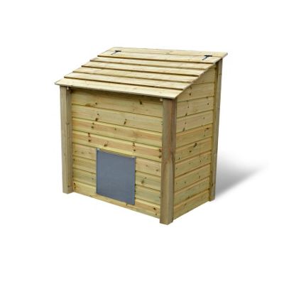 Buy Ridlington wooden coal bunker from our Garden Storage range - Tesco