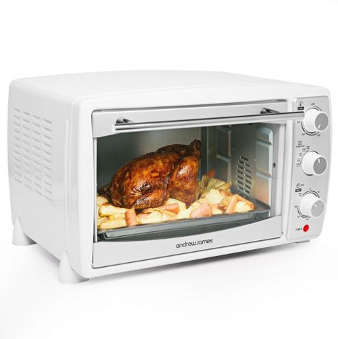 Buy Andrew James 20 Litre 1500W Mini Oven and Grill in White from our ...