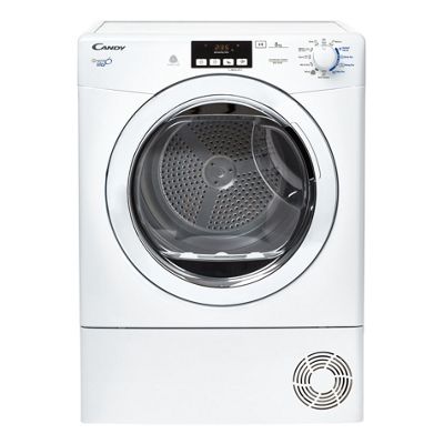 Buy Candy Condenser Tumble Dryer, GVCD81B, 8kg load - White from our ...