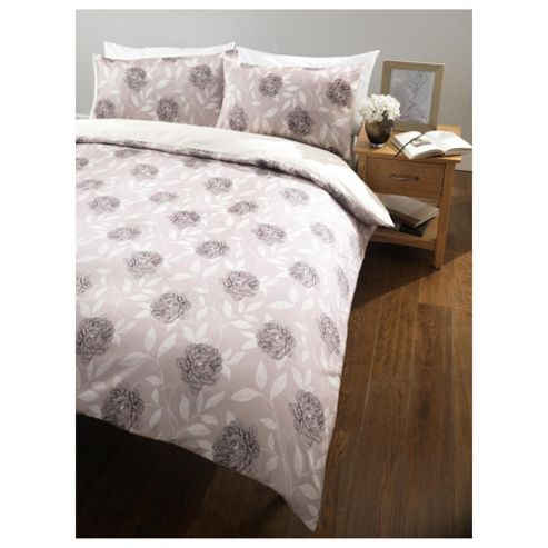 Buy Tesco Floral Trail Single Duvet Cover Set, Neutral from our Single ...