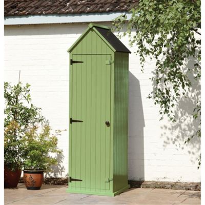 Buy 2 x 2 Green Beach Style Apex Sentry Shed 2ft x 2ft (0.65m x 0.65m ...