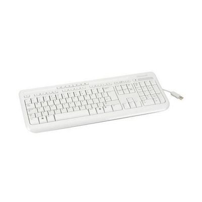 Buy Microsoft Wired Keyboard 600 White From Our Keyboards Range - Tesco