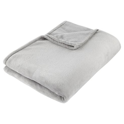 Buy Tesco Super Soft Throw, Grey from our Blankets & Throws range - Tesco