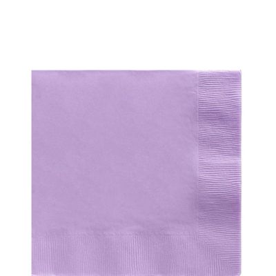 Buy Lilac Napkins - Paper Beverage Napkins - 50 Pack from our All Party ...