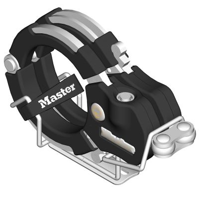 master lock street cuff mounting bracket