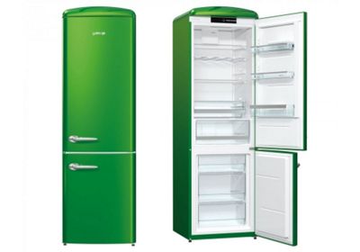 Buy Gorenje ORK193GR Lime Green Retro Style Freestanding Fridge Freezer ...