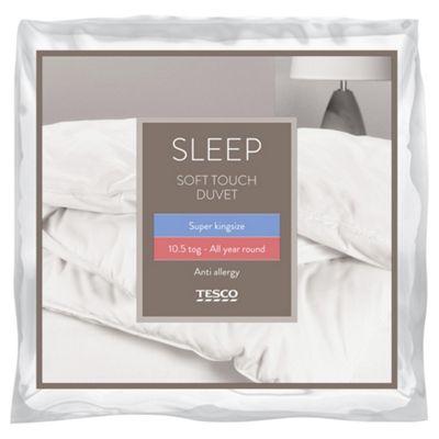 Buy Tesco Anti Allergy Superking Duvet 10 5 Tog Soft Touch From