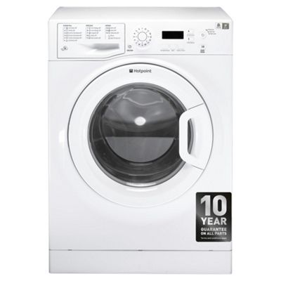 Buy Hotpoint Aquarius Washing Machine, WMAQF721P, 7KG Load, White from ...