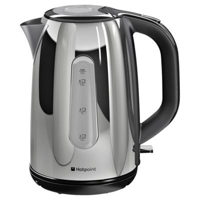 Buy Hotpoint Stainless Steel Jug Kettle, 1.7L - Silver from our Jug ...