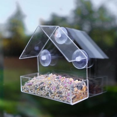 Buy Clear Plastic Window Suction Wild Bird Feeder from our ...