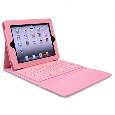 Buy PU Leather Keyboard Case for iPad 2, 3 & 4 - Pink from our iPad ...