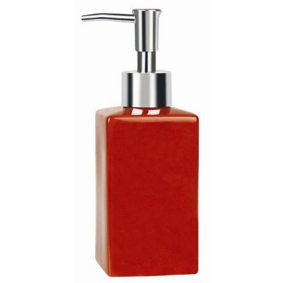 Buy Spirella Quadro Soap Dispenser - Red from our Soap & Lotion ...