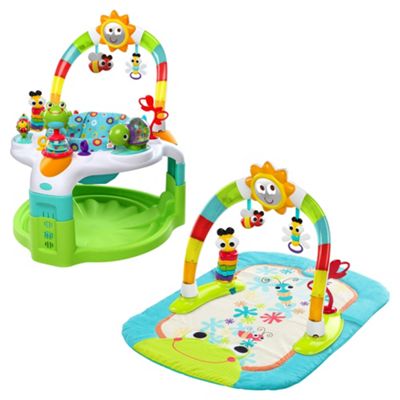 Buy Bright Starts 2-in-1 Laugh & Lights Activity Gym & Saucer from our ...