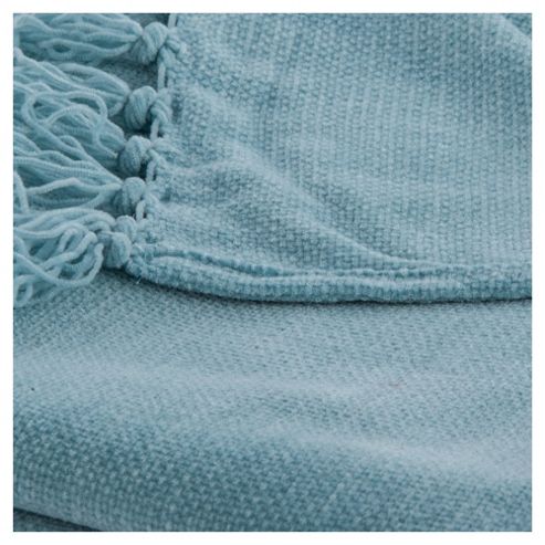 Buy Tesco Chenille Throw- Duck Egg 125X160Cm from our Blankets & Throws ...