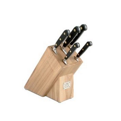 Buy Lion Sabatier Cambridge Ash 5 Piece Knife Block From Our Kitchen   196 8887 PI 1000265MN