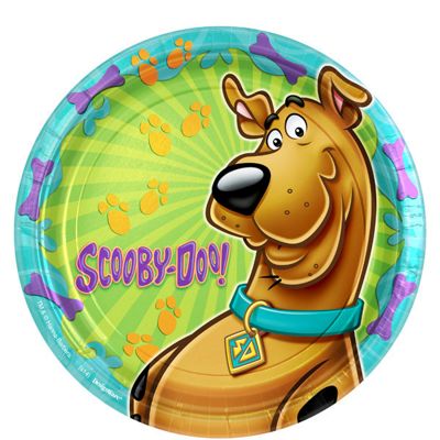 Buy Scooby Doo Plates - 23cm Paper Party Plates - 8 Pack from our All ...