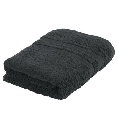 Buy Tesco Hand Towel, Black from our Hand Towels range - Tesco