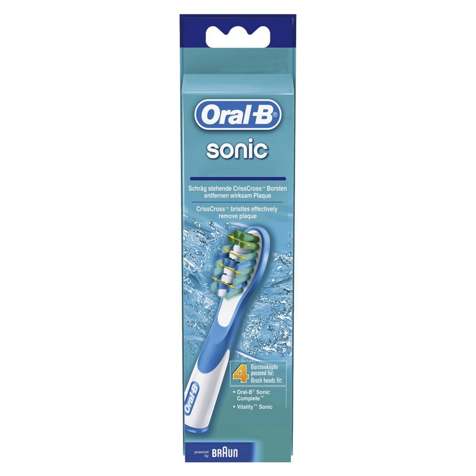 Oral B Dual Clean Refill Heads (4 pack)