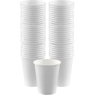 Buy White Cups - 340ml Paper Coffee Cups - 40 Pack from our All Party ...