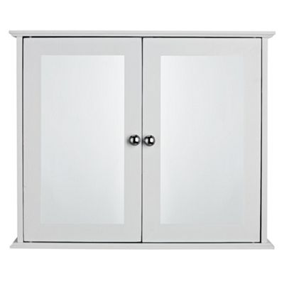 Buy Sheringham White Wood Double Door Bathroom Cabinet from our ...