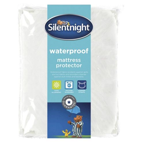 Buy Silentnight waterproof mattress protector single from our Mattress ...