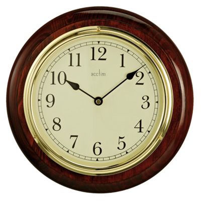 Buy Acctim Boston Wood Wall Clock from our Clocks range - Tesco