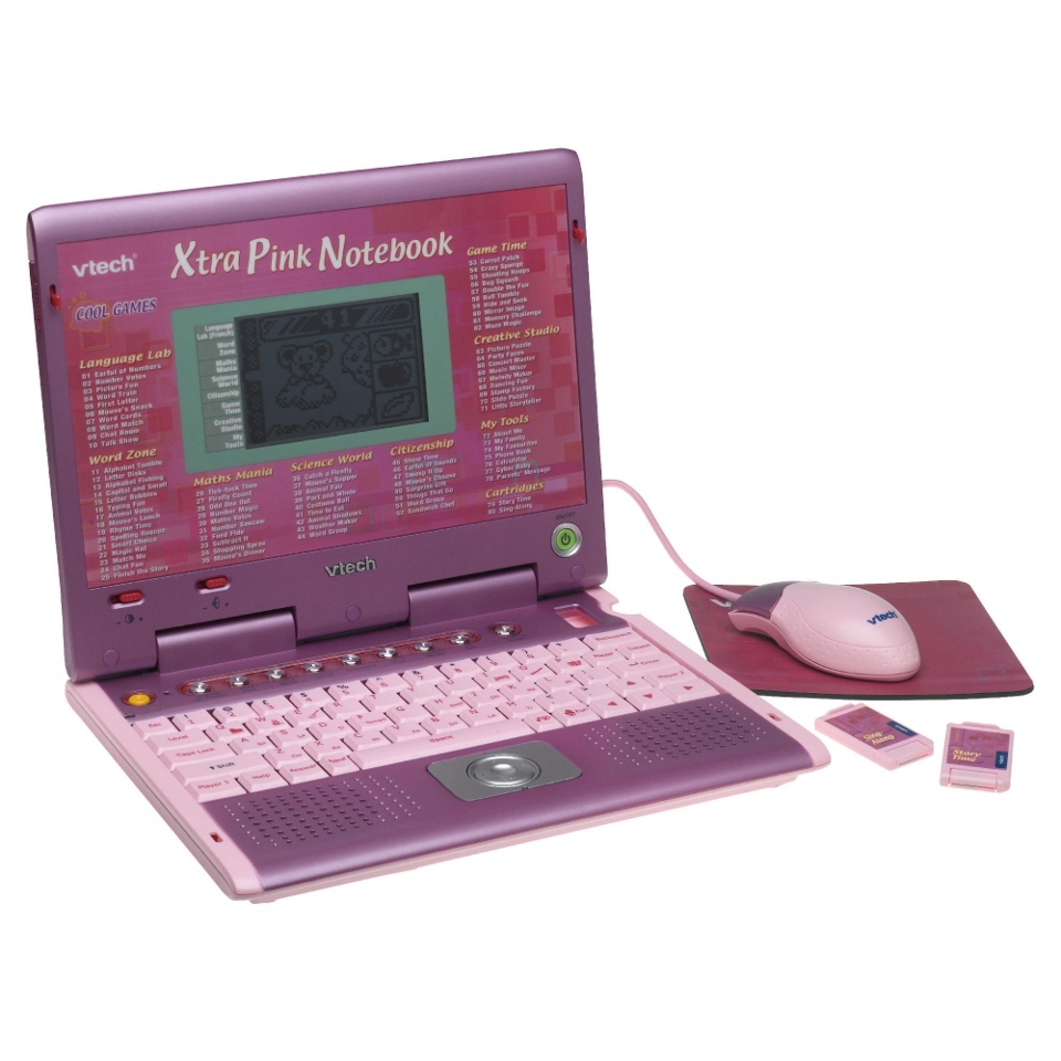 Buy VTech Xtra Pink Notebook from our Activity Toys range   Tesco