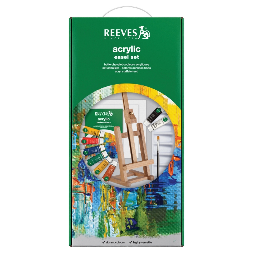 Reeves Acrylic Easel Set