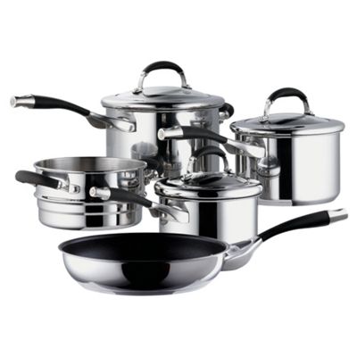 Buy Circulon Elite 5 piece Steel Saucepan Set from our Saucepan Sets ...