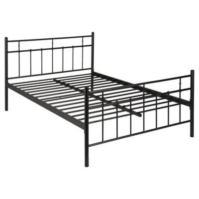 Buy Caen Double Metal Bed Frame, Black from our Small Doubles range - Tesco