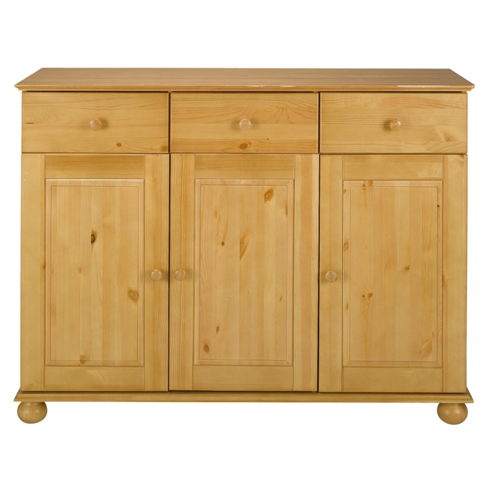 Vermont Pine 3 Drawer & 3 Door Sideboard