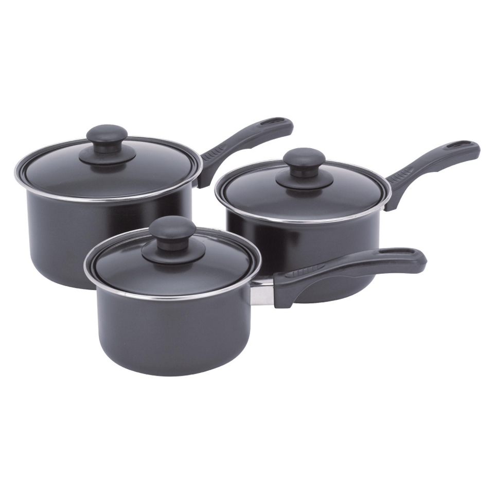 Tesco Value 3 piece Non stick Pan Set