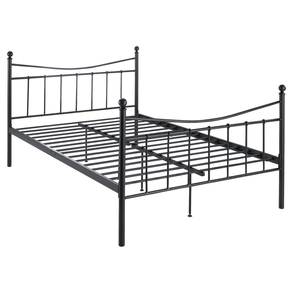 Buy Lincoln Double Bed Frame, Black from our Double Beds range   Tesco 