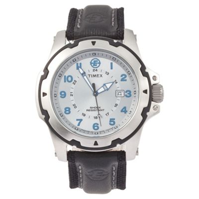 Buy Timex Expedition Leather Strap White Face Watch From Our Men's 