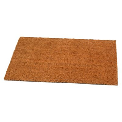 Buy Tesco PVC Backed Coir Mat Plain 40x60cm from our Door Mats & Door ...