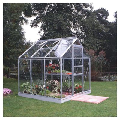 Buy 6x6 Aluminium Greenhouse Toughened Glass from our Aluminium ...