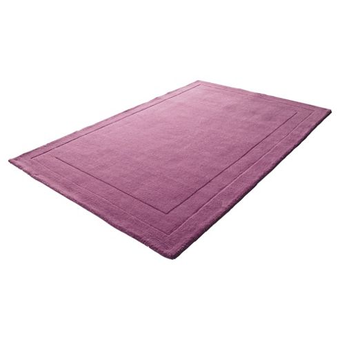 Buy Tesco Rugs Wool Rug 100 x 150cm, Plum from our Rugs range - Tesco.com