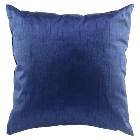 Buy Tesco Faux Silk Cushion, Midnight Blue from our Cushions range - Tesco