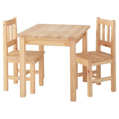 Buy Loxley Pine Play Table And 2 Chairs from our Kids' Desks & Tables