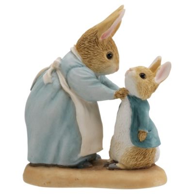 Buy Beatrix Potter Mrs Rabbit & Peter Figurine from our Ornaments ...