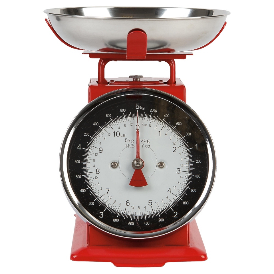 Buy Tesco Enamel Weigh Scale Red 5Kg from our Scales range   Tesco