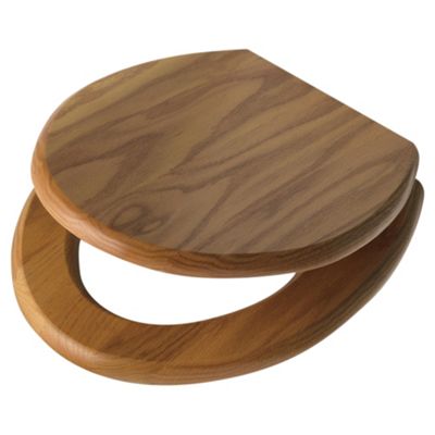 Buy Slow Close Toilet Seat, Solid Oak from our Toilet Seats range - Tesco