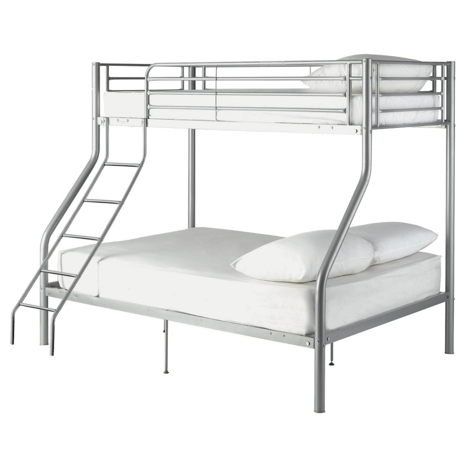 Mika Trio Bunk Bed Frame, Silver