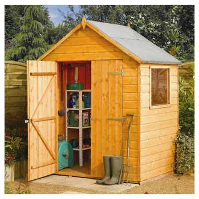 Buy Rowlinson 4x6 Double Door Wooden Shed from our Wooden 