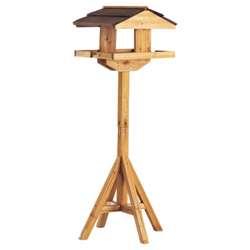 Buy Wooden Bird table from our Bird Tables range - Tesco.com