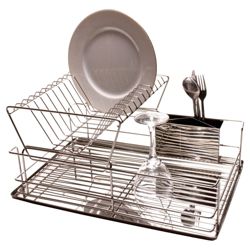 Buy 2 Tier Stainless Steel Drainer from our Kitchen Trolleys & Racks ...