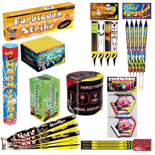 Buy Family Fireworks Kit from our Fireworks range - Tesco