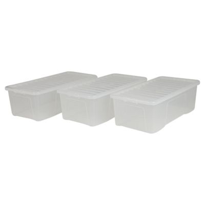 tesco plastic boxes with lids