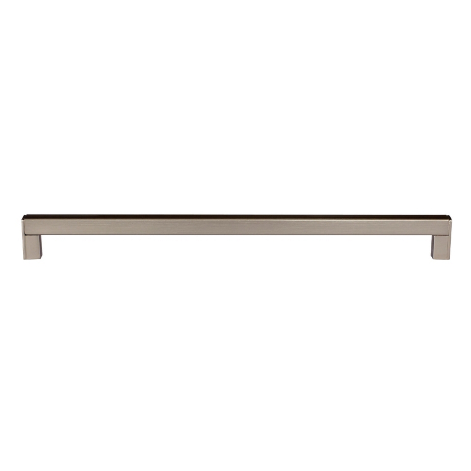 Modular 4 Pack Short Bar Handle, Brushed Silver Effect